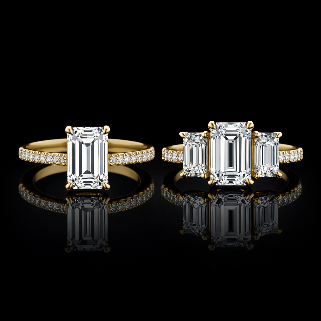 Emerald Cut Engagement Rings – Alayna