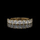 Round Brilliant Lab Diamond Wedding Band