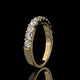 Round Brilliant Lab Diamond Wedding Band
