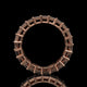 Emerald Cut Lab Diamond Eternity Band