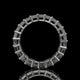 Emerald Cut Lab Diamond Eternity Band