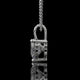 Heart Cut Lab Diamond Pendant Necklace