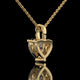 Heart Cut Lab Diamond Pendant Necklace