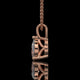 Pear Cut Lab Diamond Solitaire Pendant Necklace