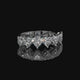Heart Lab Grown Diamond Band – Elegant Heart Shape Design