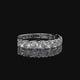 Round Brilliant Lab Diamond Wedding Band
